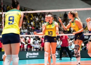 Brasil supera Japão e confirma vaga em Paris 2024 no vôlei feminino