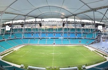 Arena Fonte Nova recebe maratona com direito a volta olímpica