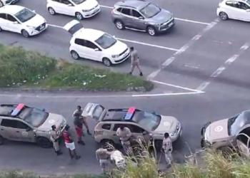 Sete suspeitos de roubo na Via Regional são presos; VÍDEO