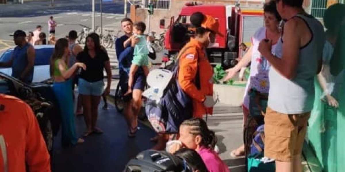 Incêndio atinge primeiro andar de hotel na Pituba, e local é evacuado