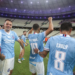 Jogadores do Bahia celebram importante triunfo diante do Ceará