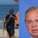 Ex-ministro Paulo Guedes se envolve em discussão no meio da rua