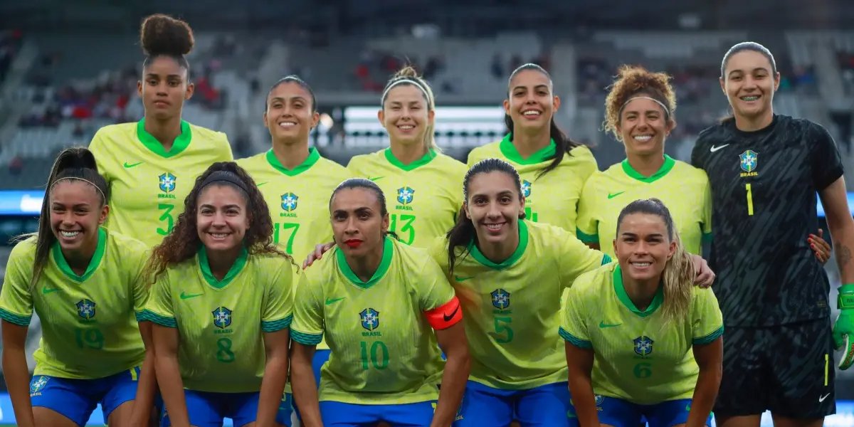 Amistoso da Seleção Brasileira Feminina irá acontecer em Salvador