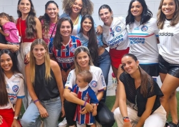 Esposas de atletas do Bahia se unem em solidariedade às vítimas no RS