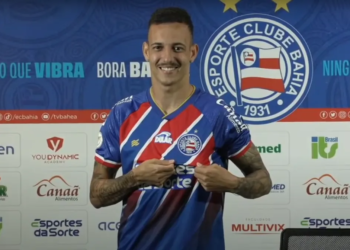 Apresentado pelo Bahia, Iago quer fazer história: “Colocar no topo”