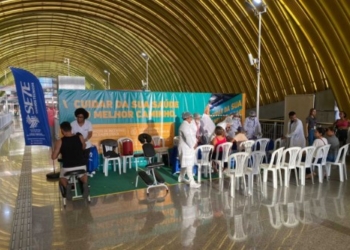 Metrô de Salvador promove serviços de saúde e bem-estar na estação Rodoviária