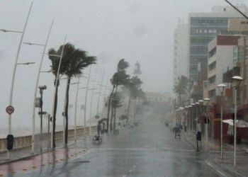 Fim de semana será de céu nublado com possibilidades de chuva