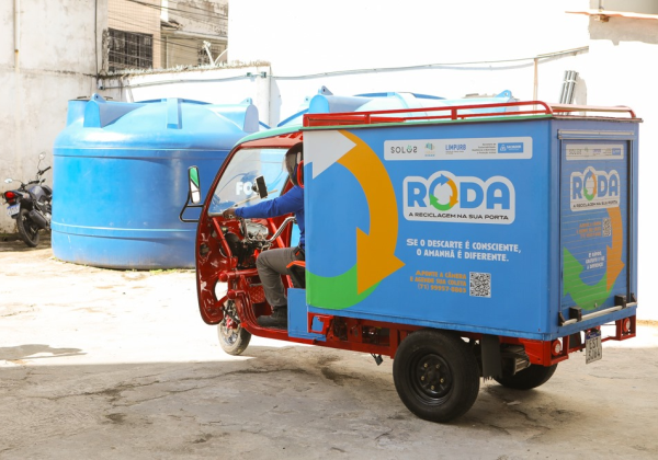 Projeto Roda chega a mais de 8 toneladas de recicláveis coletados