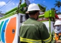 Neoenergia Coelba remove cabos irregulares de telefonia e internet em Salvador