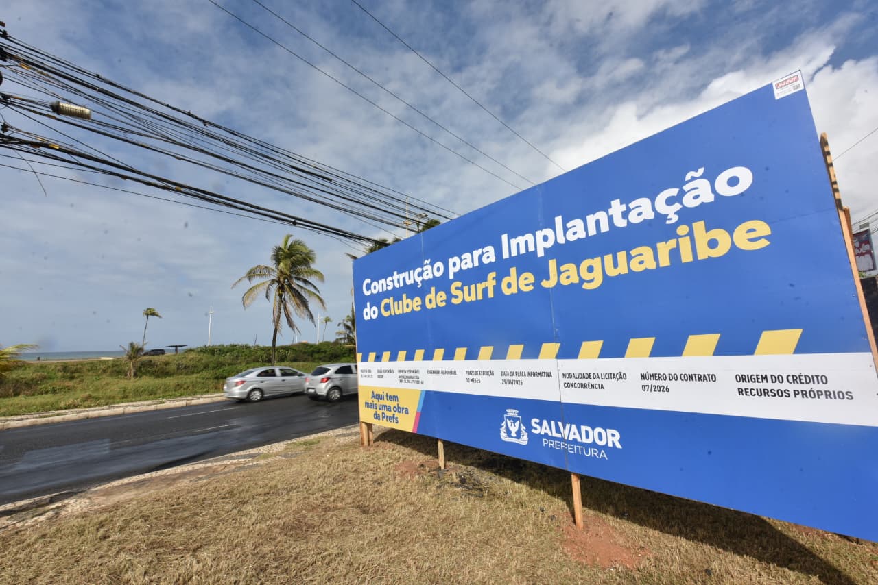 Prefeitura inicia construção do Clube de Surf de Jaguaribe com investimento de R$ 3,5 milhões